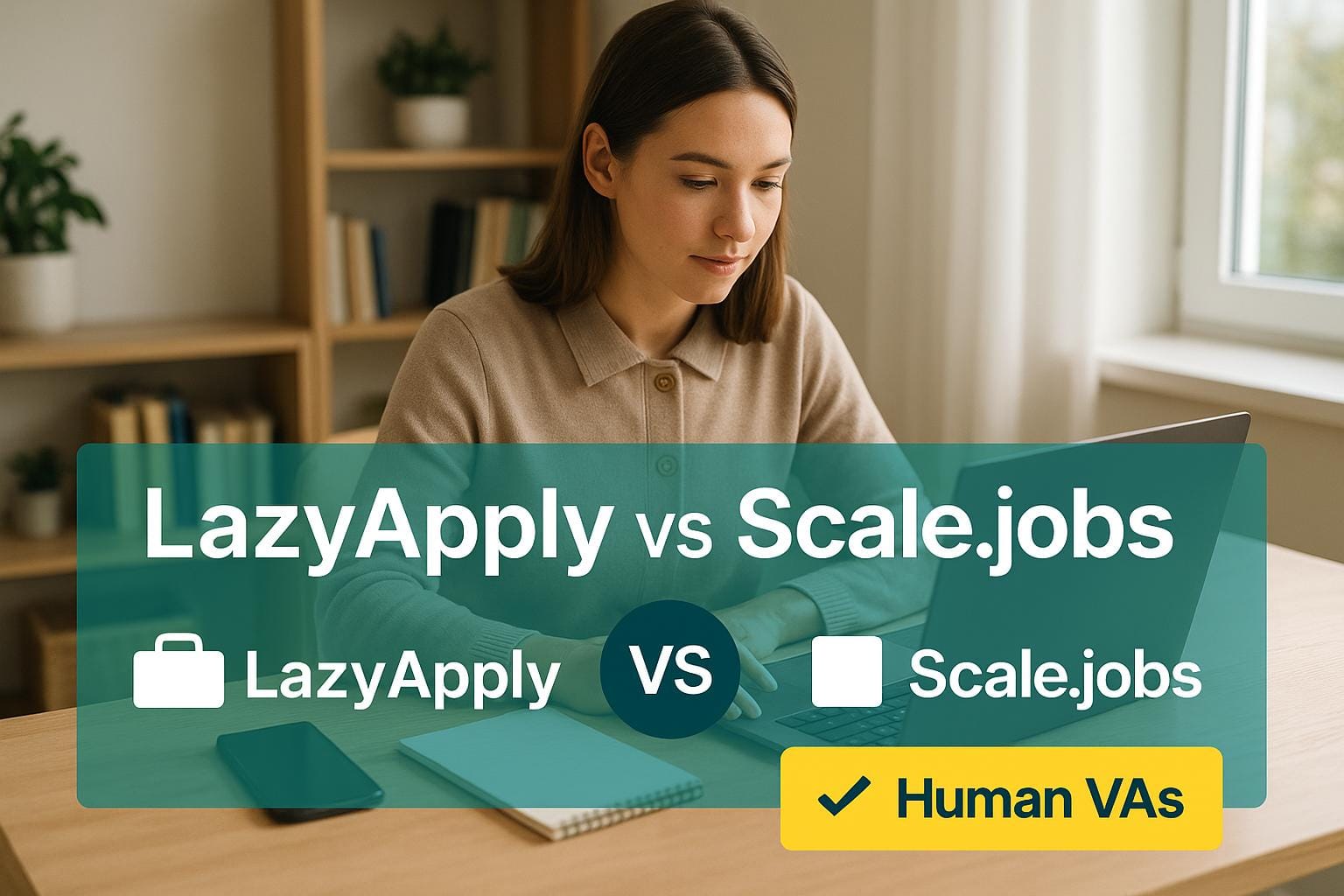 LazyApply vs Scale.jobs: Human VAs Crush Auto-Apply